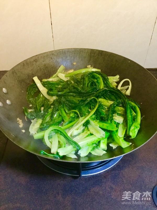 炒油菜的家常做法