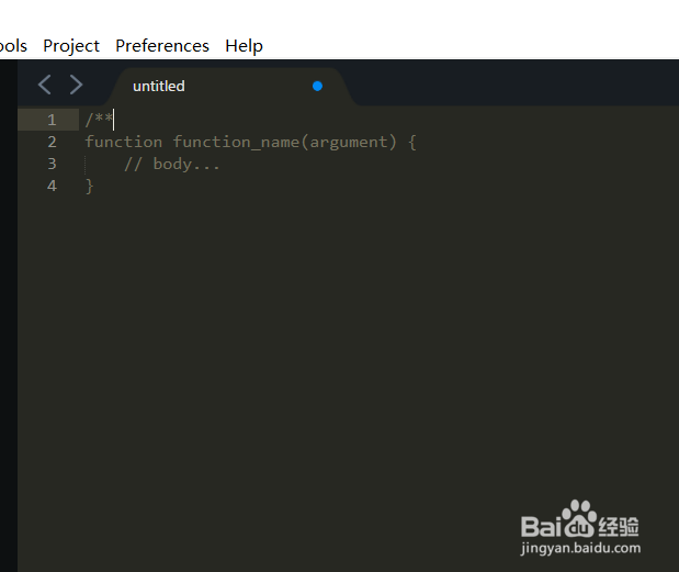 sublime text3 Docblockr插件的使用