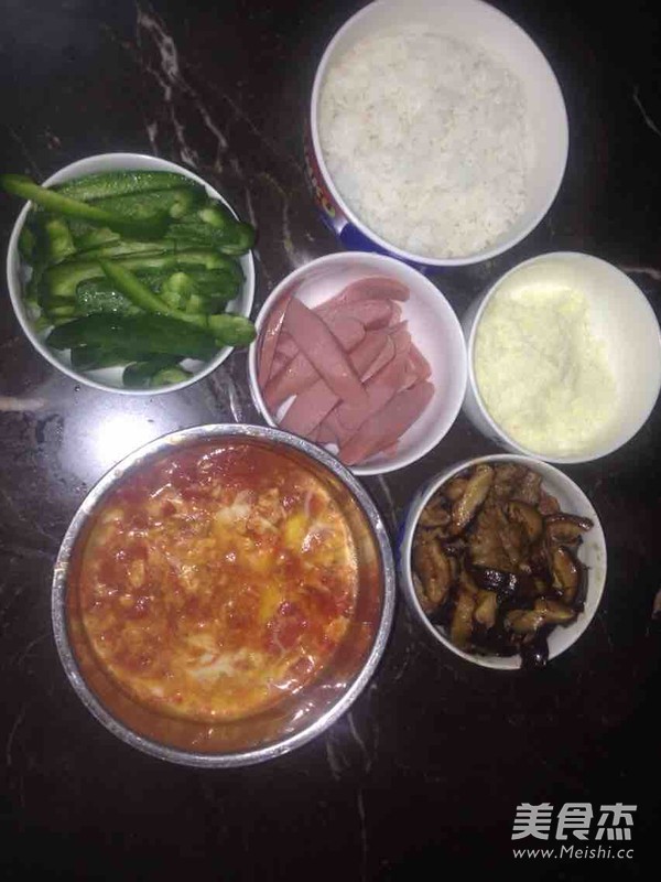 番茄蛋芝士焗饭