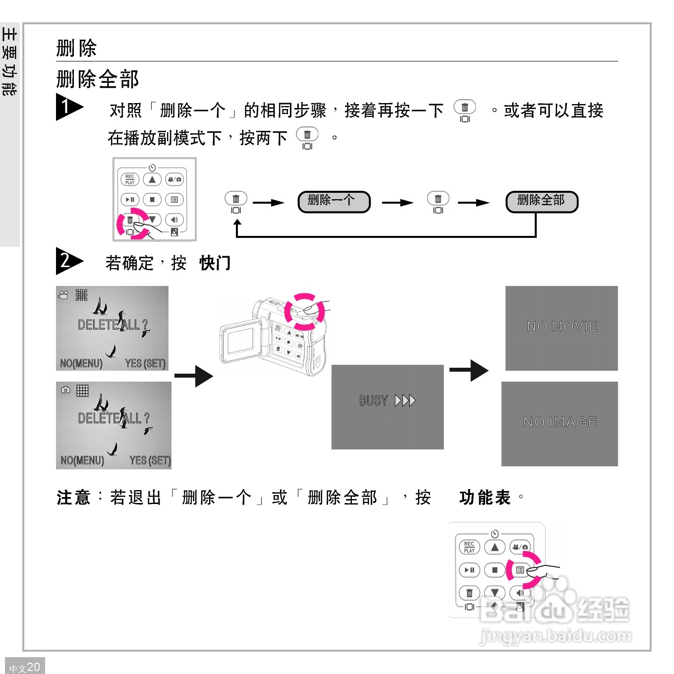 鸿友DV 2000数码摄像机使用说明书:[2]