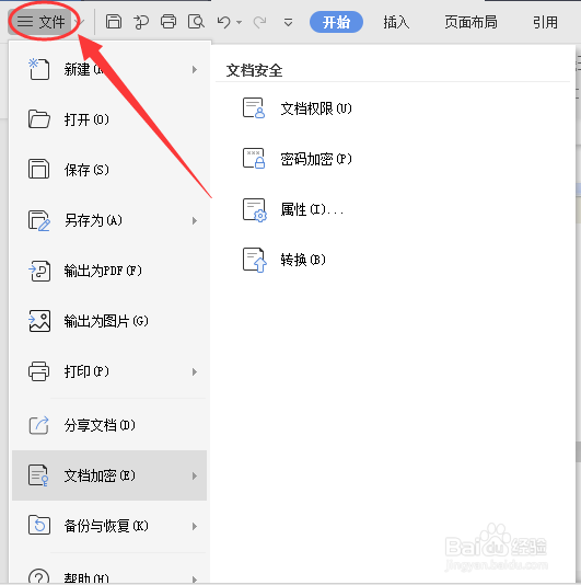 教你如何用WPS账号登录wps文档进行开启私密保护