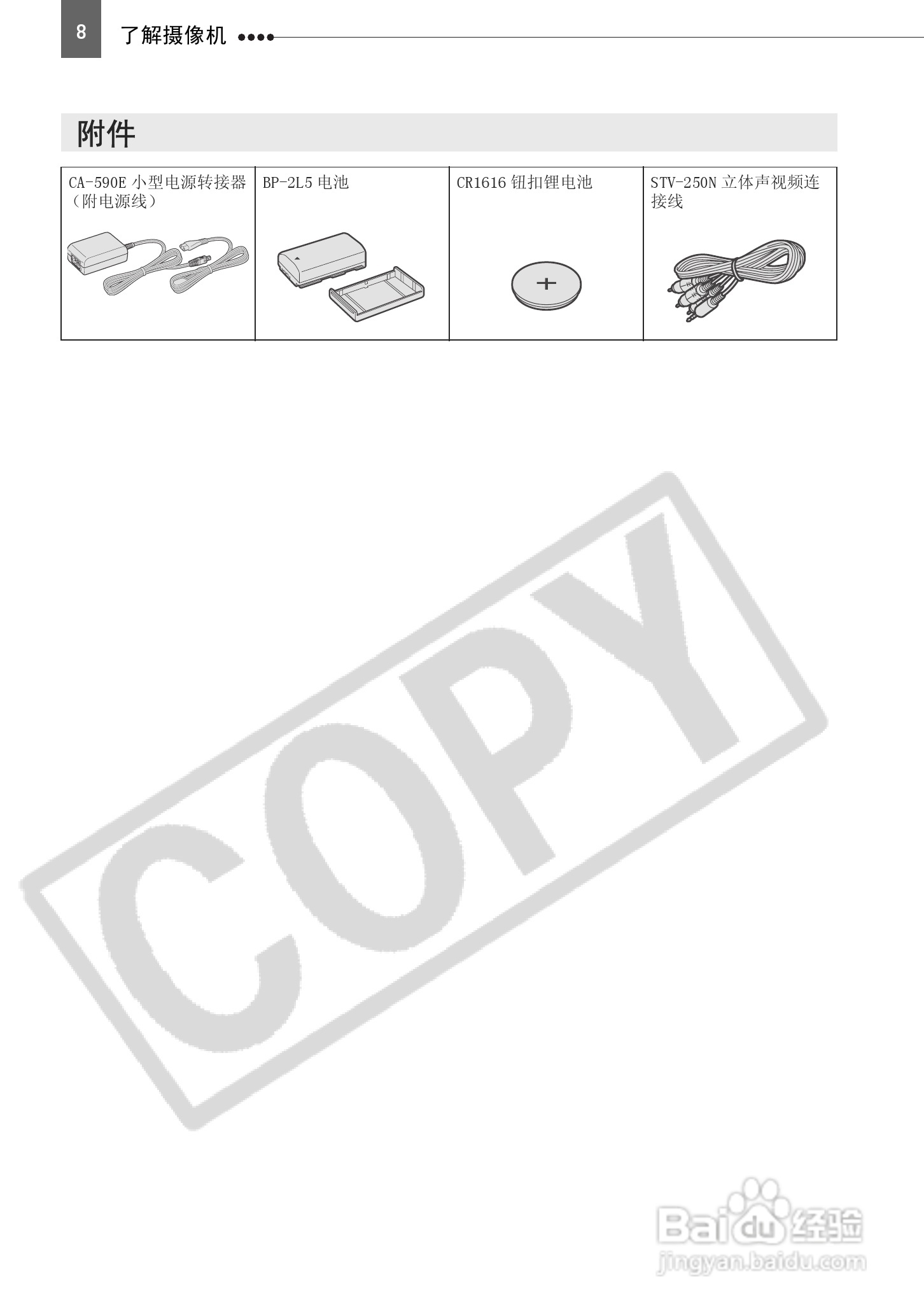 佳能MD111数码摄相机使用说明书:[1]