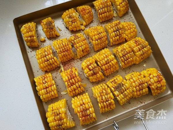 香烤嫩玉米的做法