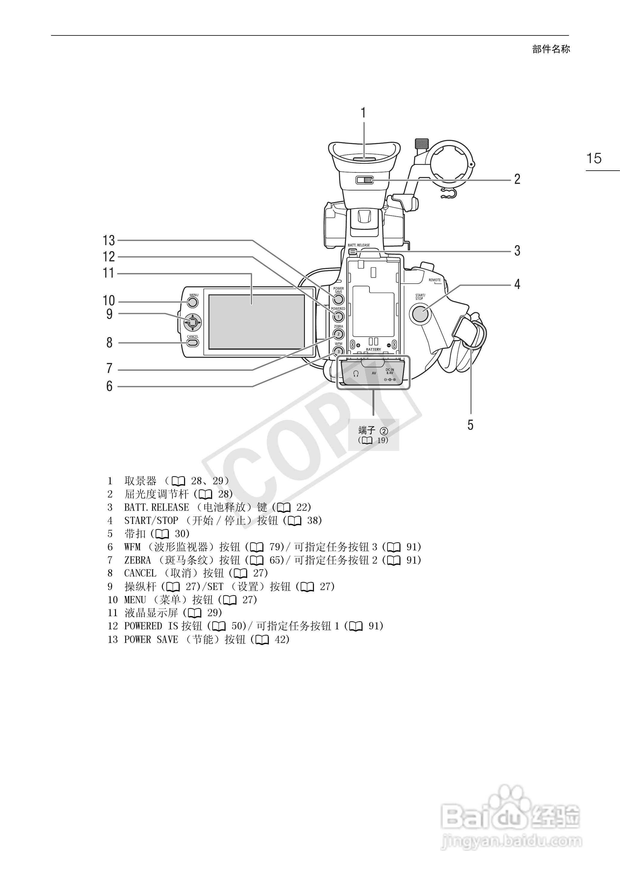 佳能XF105数码摄像机使用说明书:[2]