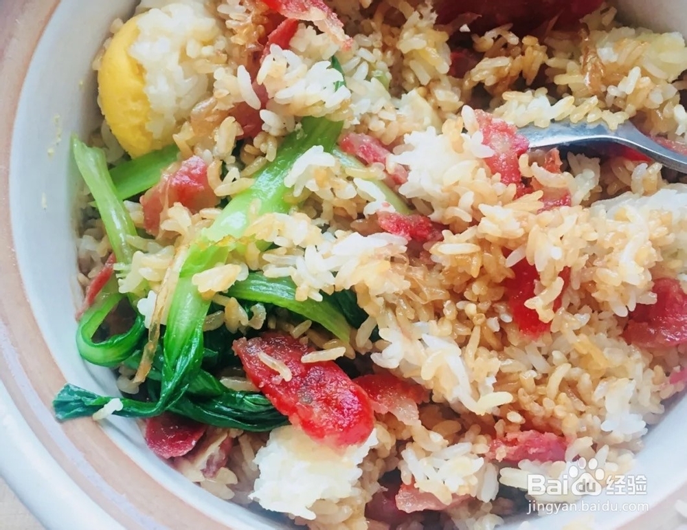腊味煲仔饭的简单做法