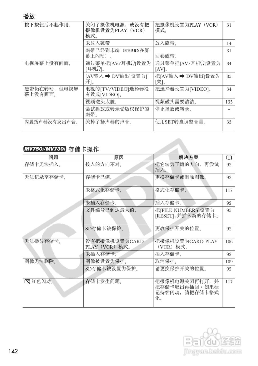佳能MV690数码摄像机使用说明书:[15]