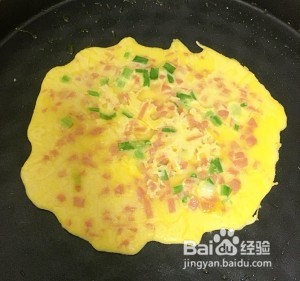 美味的单鸡蛋饼