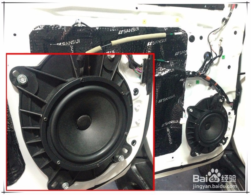 丰田酷路泽原位无损升级德国RS新竞赛两分频音响