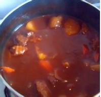 鲜嫩土豆炖牛肉