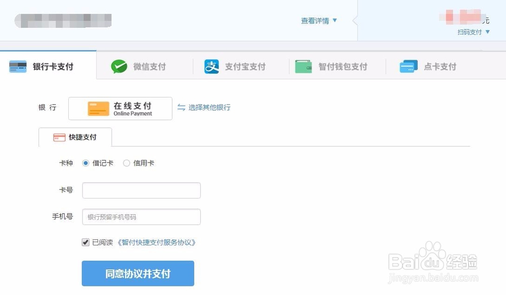 智付支付的在线支付功能怎么使用？