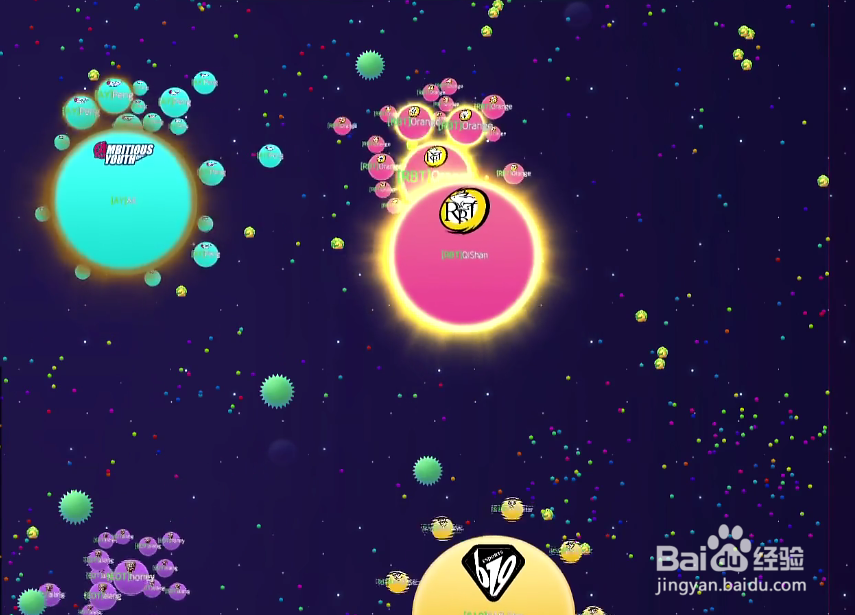 球球大作战如何才能学会踩球?