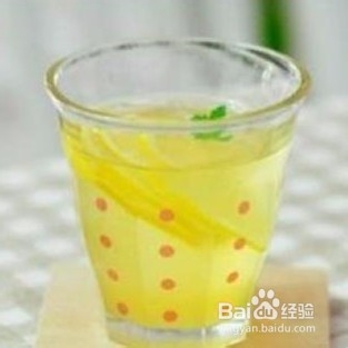 喝柠檬水减肥的方法