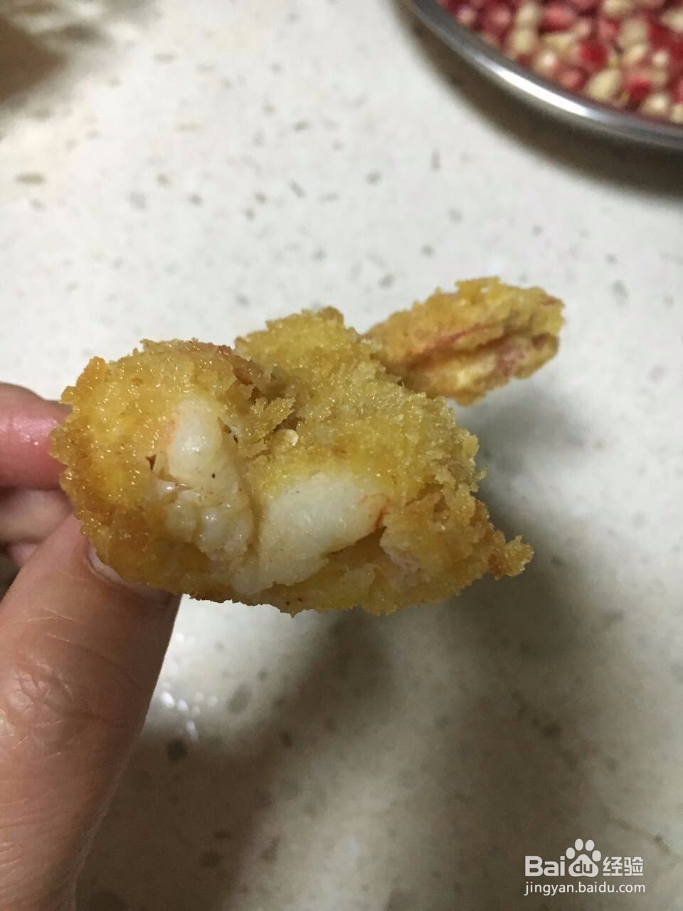 自己动手制作美食——炸虾排