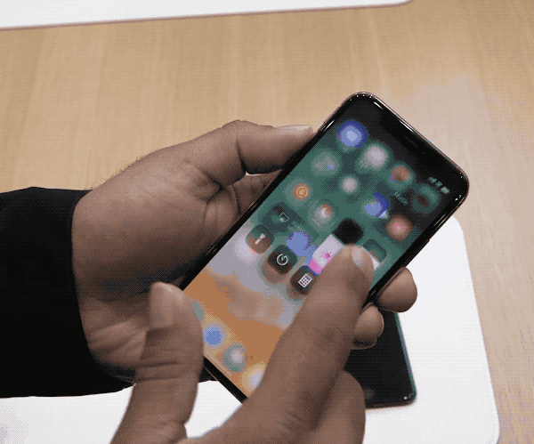 iPhoneX怎么截图,重启,强制关机,解锁,进后台