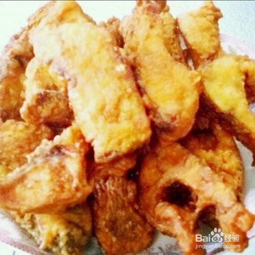 简单几步搞点炸鱼块吃