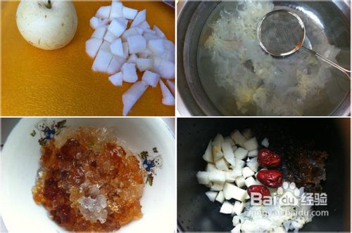 日常美容甜品——桃胶银耳羹