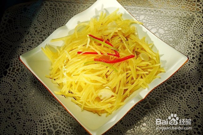 好吃哭了的爆炒土豆丝