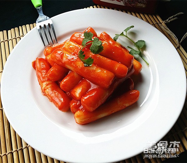 如何制作韩式辣年糕