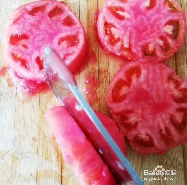 自制番茄鸡蛋饼