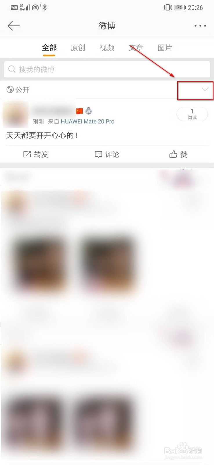 如何将微博设置为仅粉丝可见？