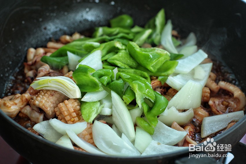 爆炒鱿鱼丝的做法