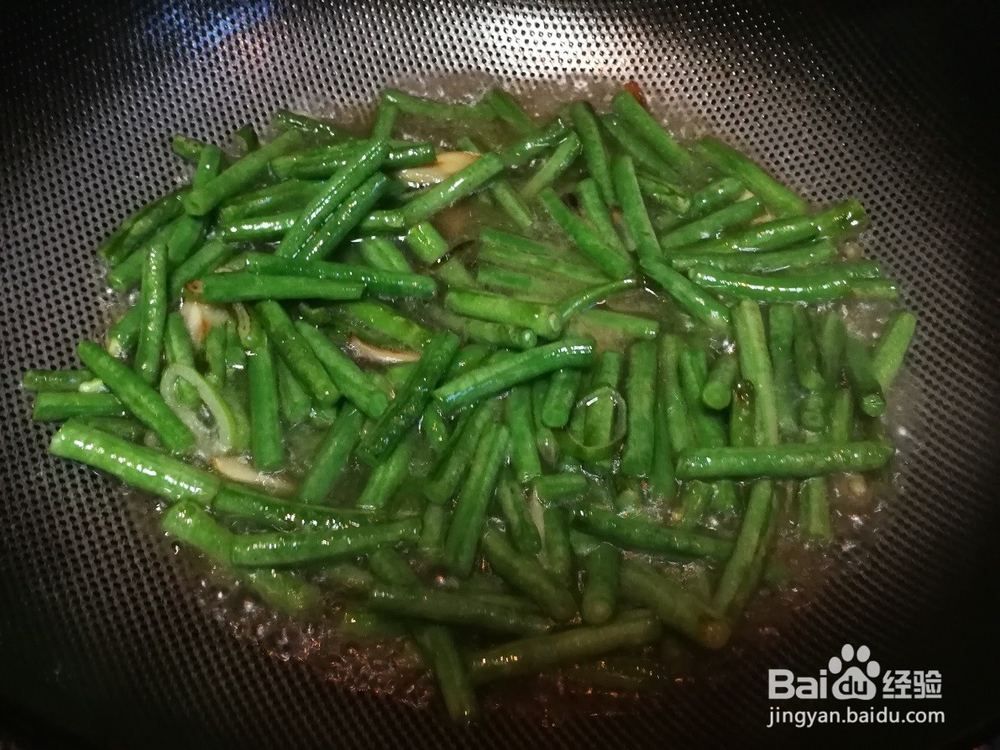我家的私房菜-难度系数超大的清炒豇豆