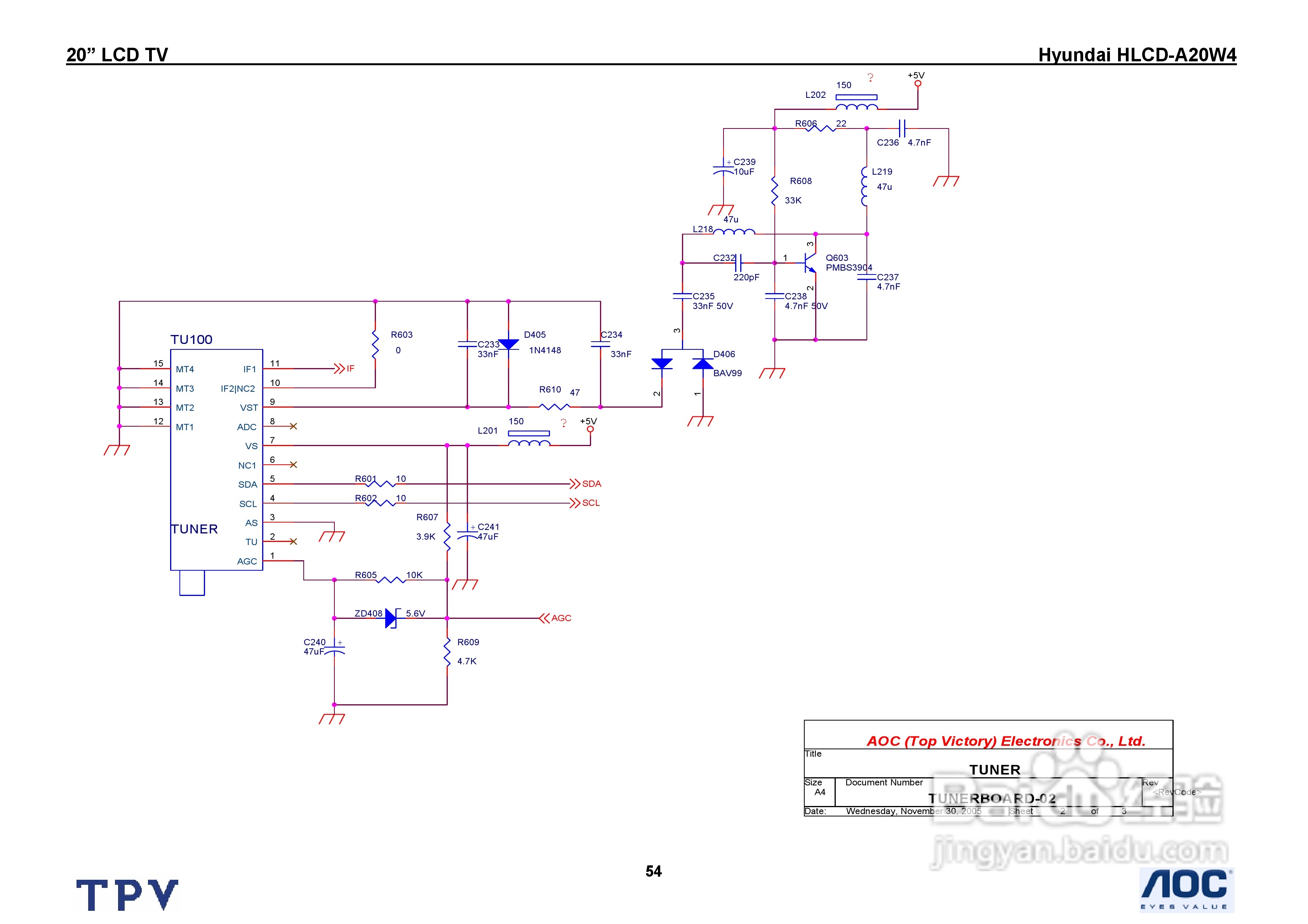 Hyundai HLCD-A20W4电视机说明书:[6]