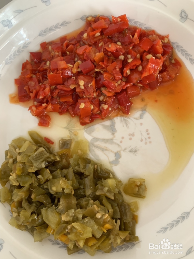 简单家常双椒鱼头