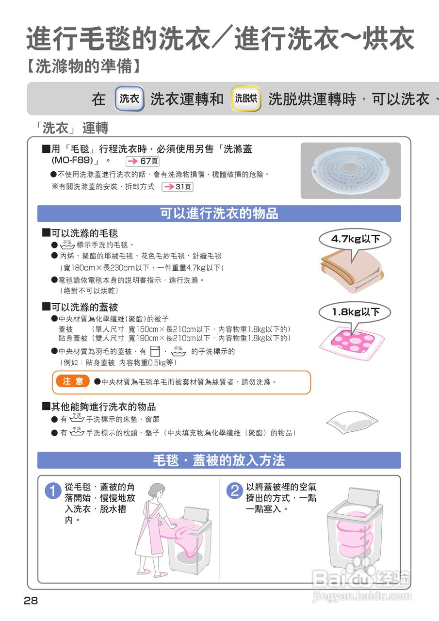 日立SF-BW12GV洗衣机使用说明书:[3]