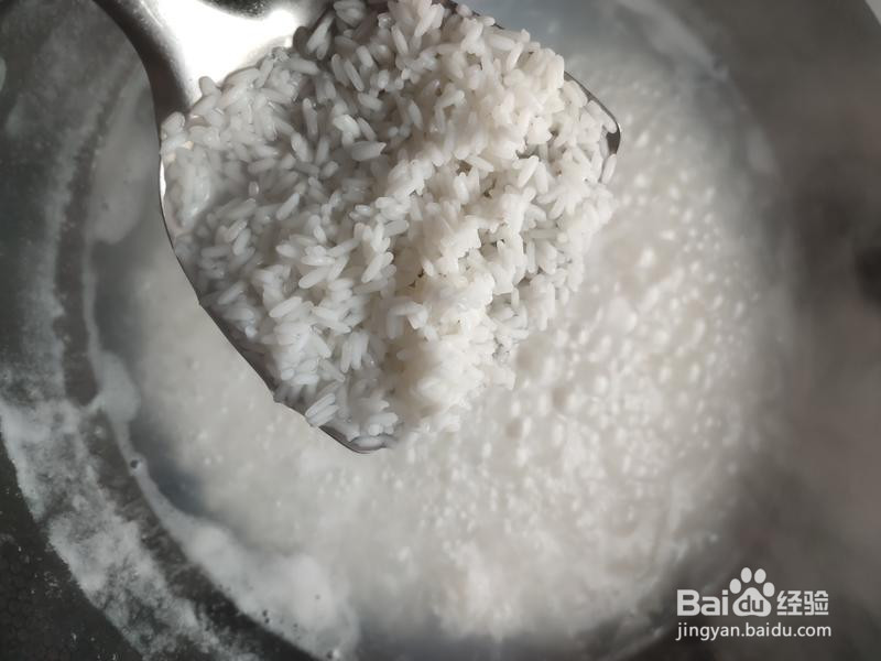 有米汤的那种→沥米饭的做法