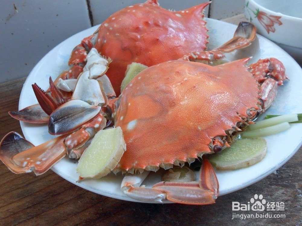 蒸海蟹的做法
