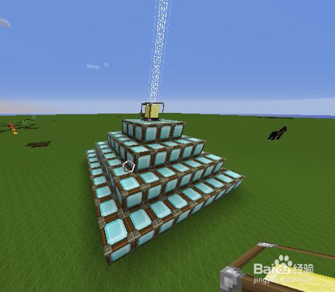 《Minecraft※我的世界》如何制作使用信标-百度经验