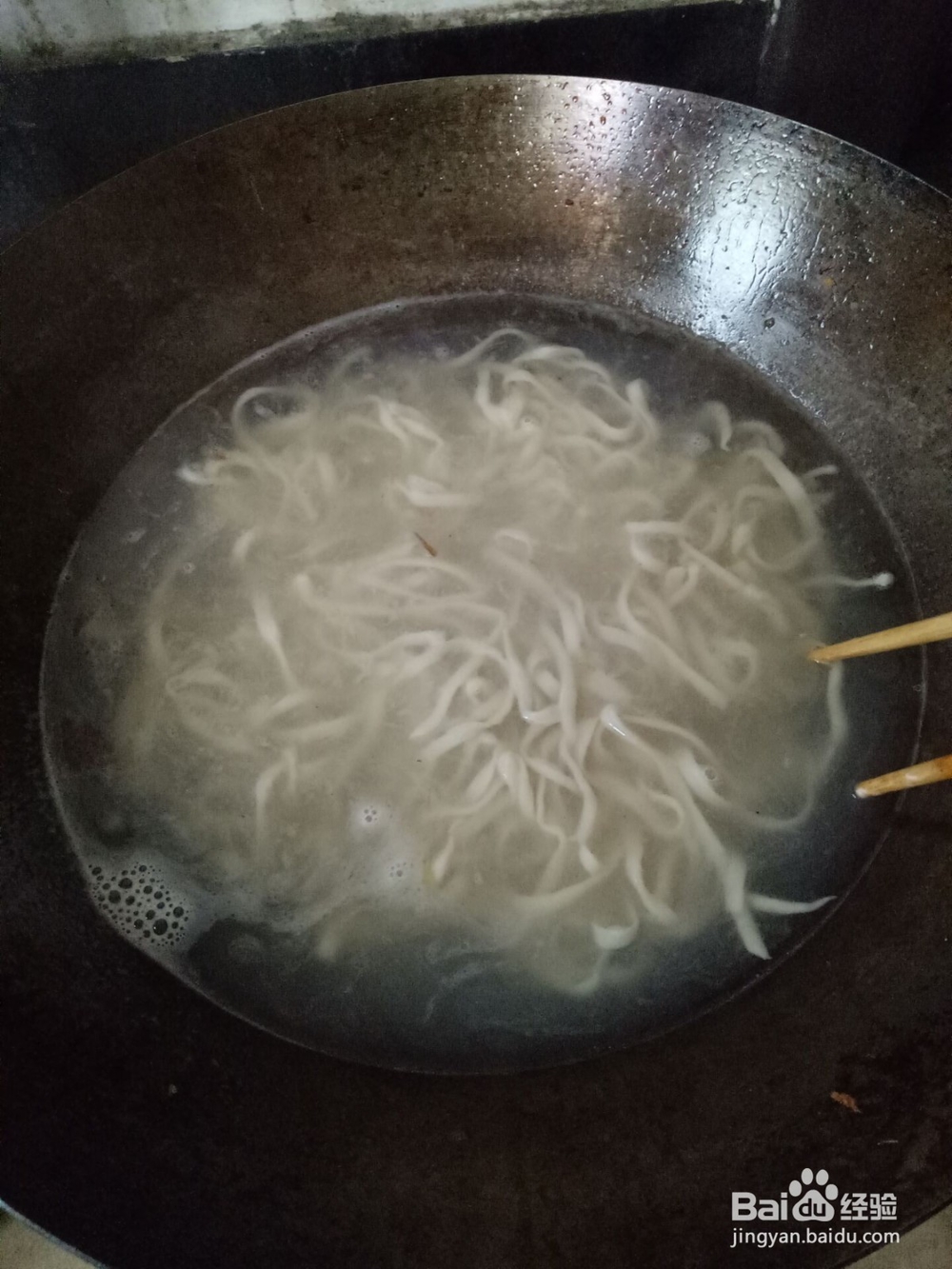 香菇肉丝手工面