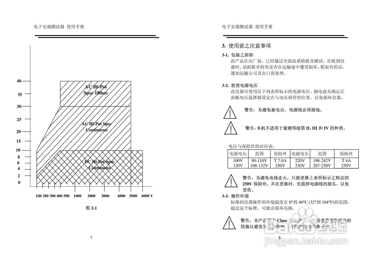 固纬GPT-715A电子安规测试仪使用说明书:[1]