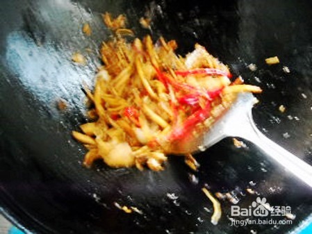 腊肉茶树菇的制作方法