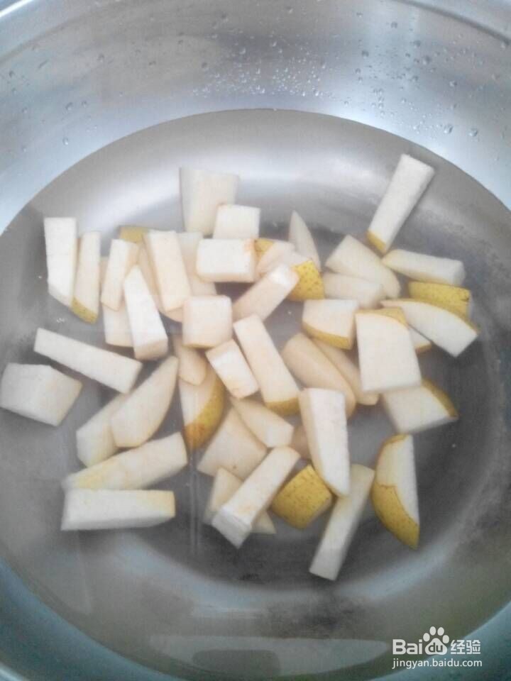 银耳冰糖雪梨汤