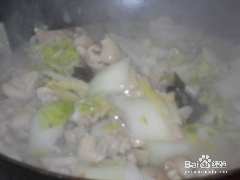 你会做白菜肥肠吗