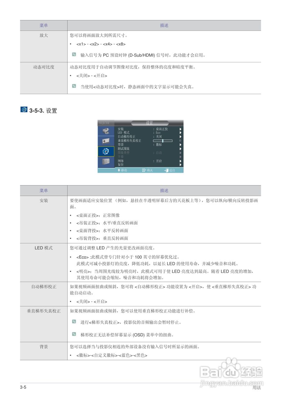 三星SP-F10投影机使用说明书:[5]