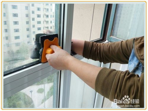 高层楼房怎样擦玻璃窗