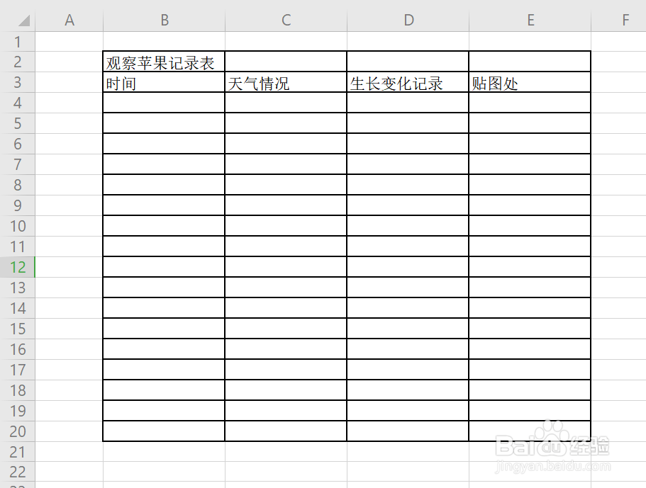 观察苹果变化记录图片图片