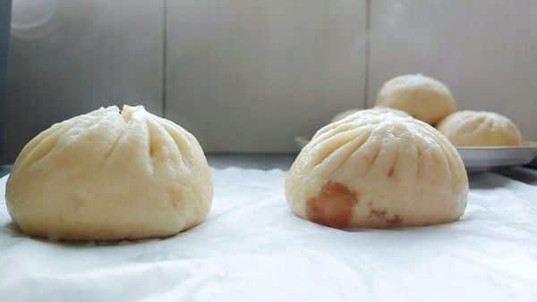 葱油萝卜酱肉包