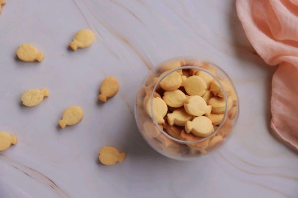 可爱小鱼奶酪饼干