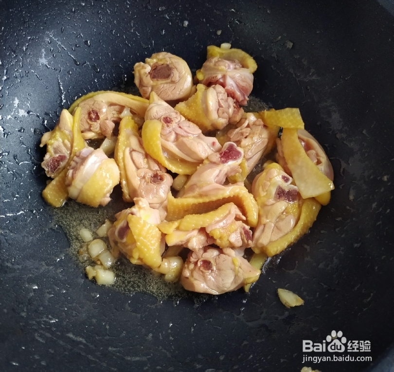 下饭的竹笋焖鸡