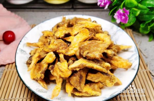 炸平菇的家常做法