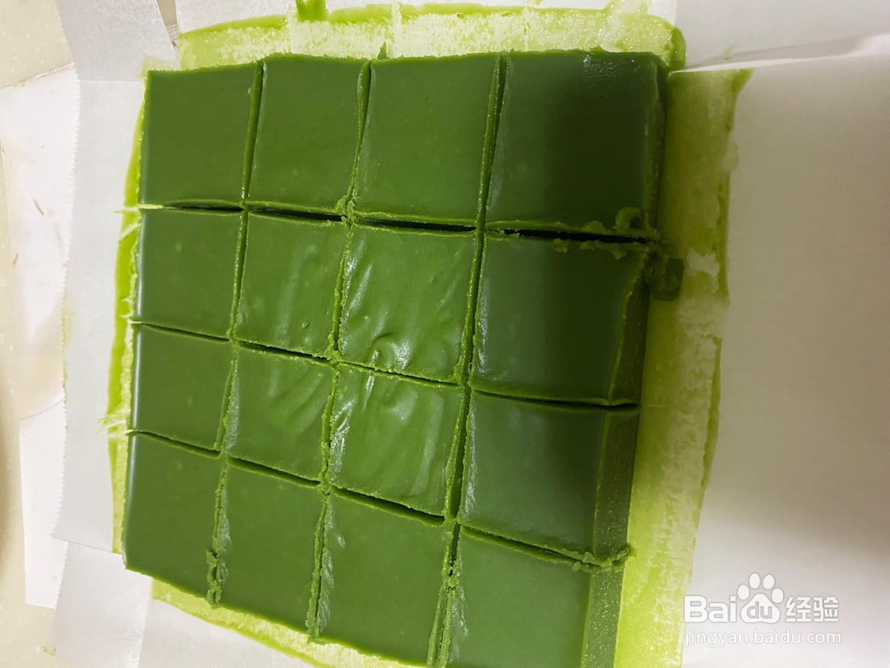 抹茶生巧的做法