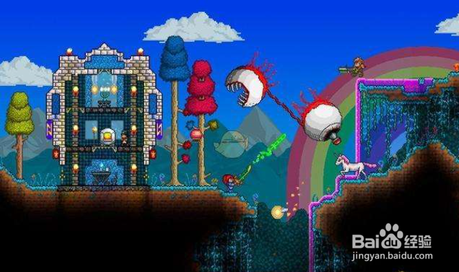 泰拉瑞亚刷地牢宝箱钥匙方法