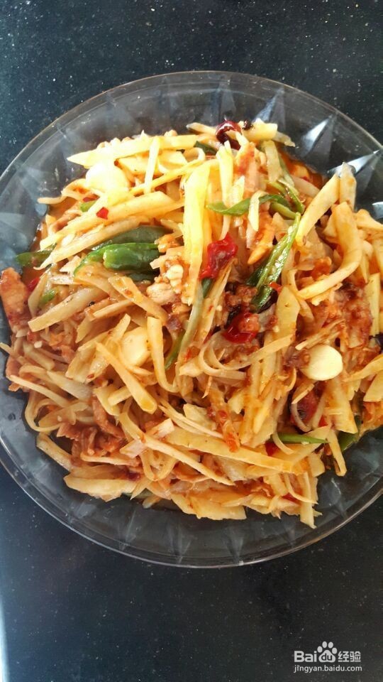 川味土豆肉丝的做法