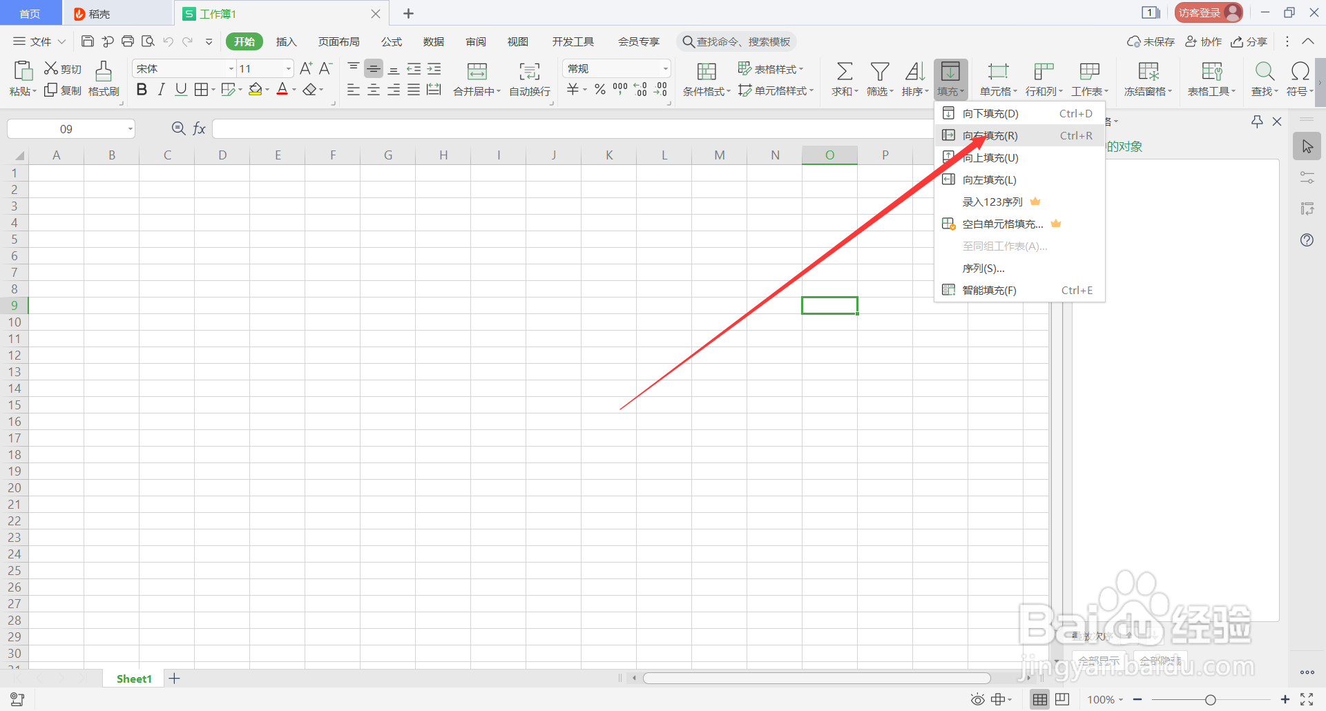 WPS Office表格中Alt的常用快捷键(10)