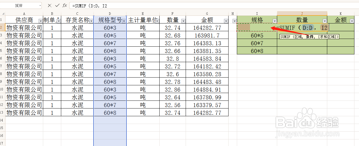 WPS表格基础数据统计函数