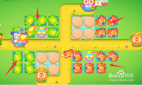 保卫萝卜4绿野奇缘56关攻略图解法攻略